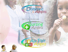 Tablet Screenshot of domesticangels.co.za